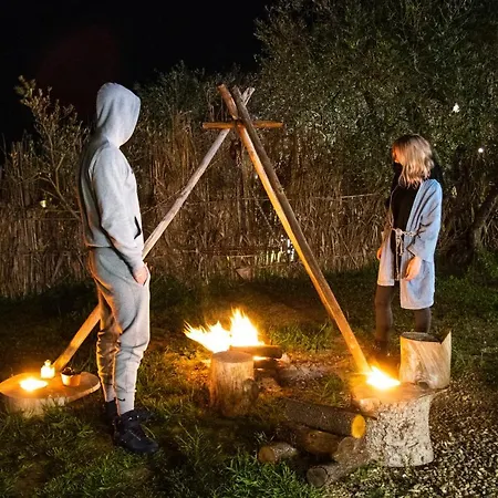 Luxuszelt 2 Cuori E 1 Yurta Glamping In Tuscany - Adults Only